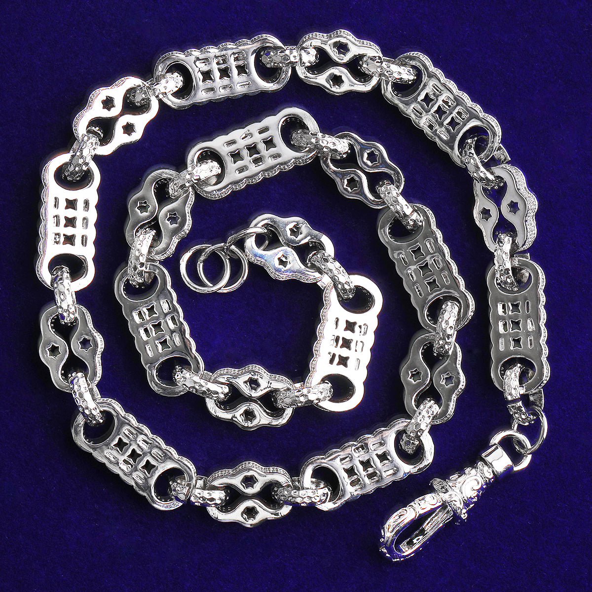 Bubble Letter Iced Out Star Bar Chain for Men Necklace Choker Real Gold Plated 5A Cubic Zirconia Hip Hop Jewelry Albert Clasp