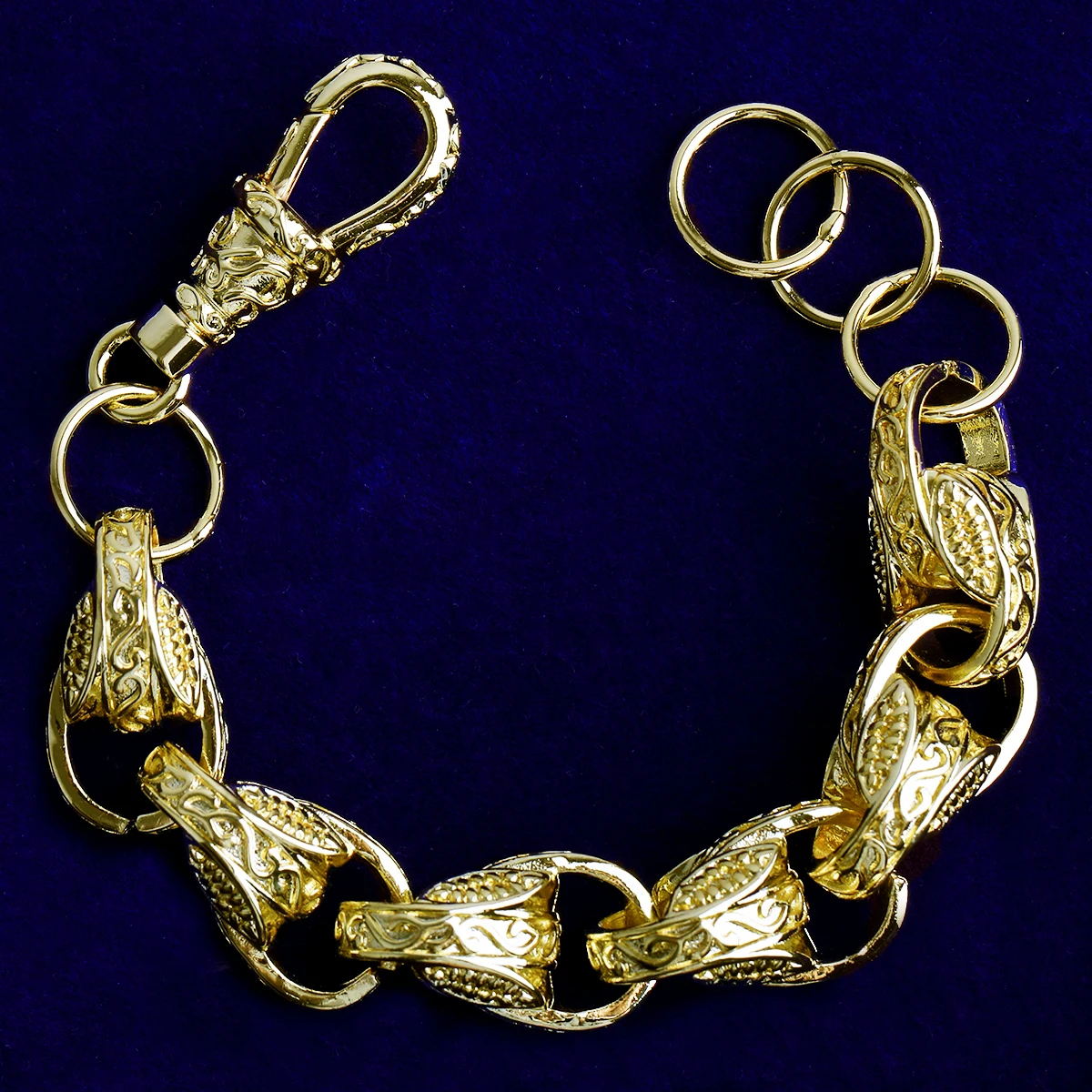 Bubble Letter Iced Out Cross Link Chain for Men Necklace Choker Prong Setting Hip Hop Jewelry