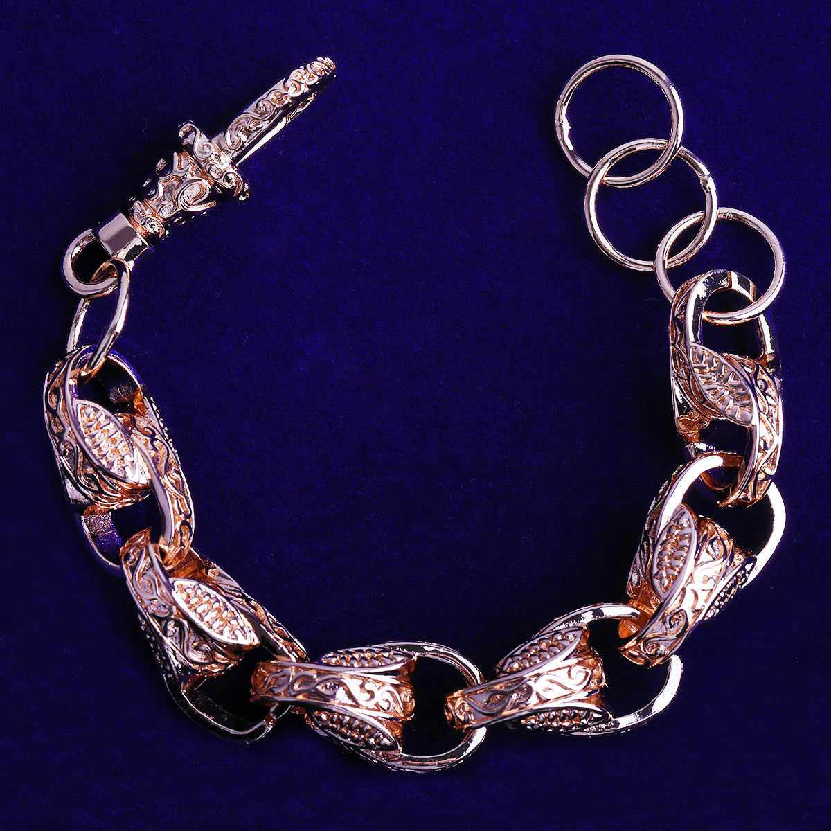 Bubble Letter Iced Out Cross Link Chain for Men Necklace Choker Prong Setting Hip Hop Jewelry