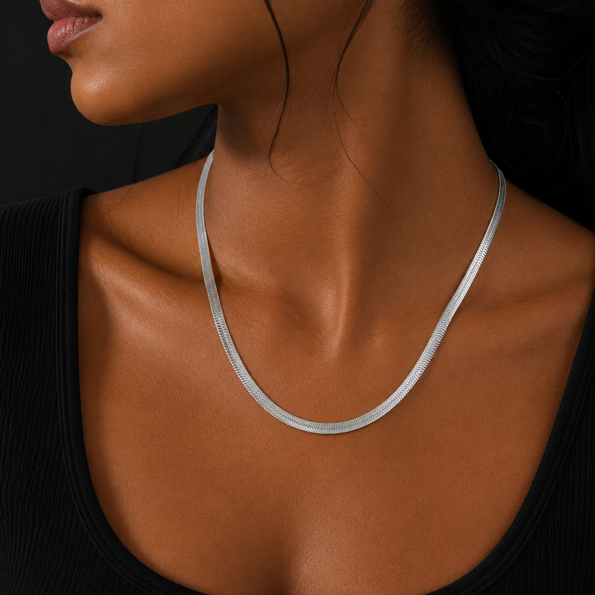 Snake Choker Chain Women’s Necklace Hip Hop Jewelry
