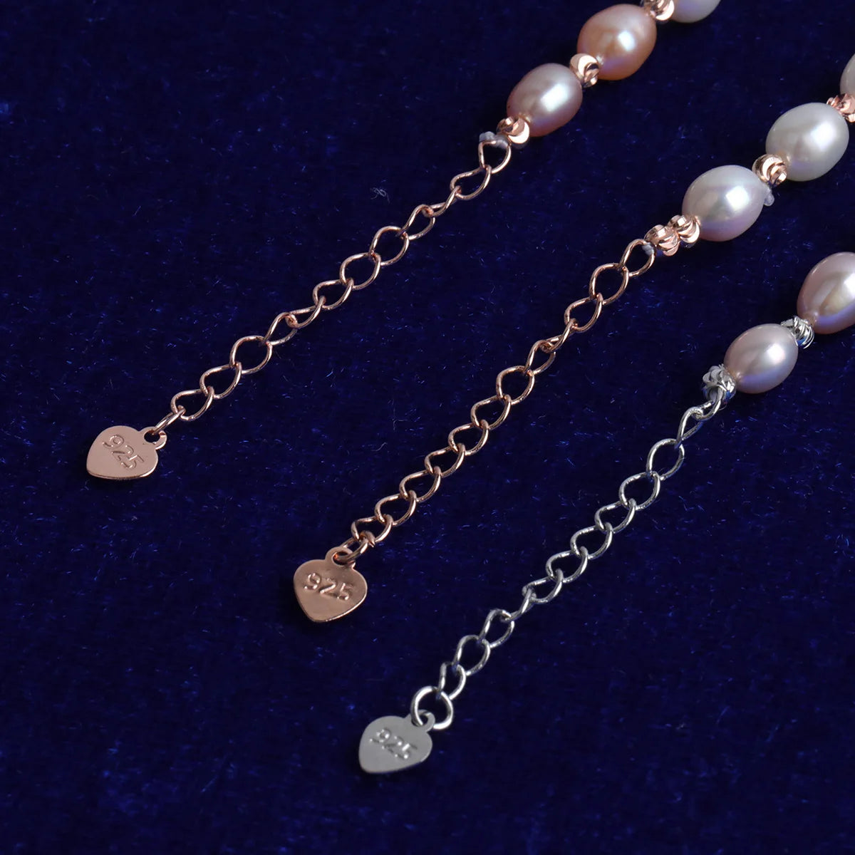 Pearl Bracelet  Sterling Silver 925  Women’s Jewelry Colorful