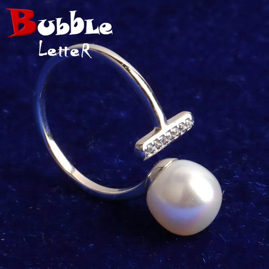 Pearl Ring Women’s Hip Hop Jewelry