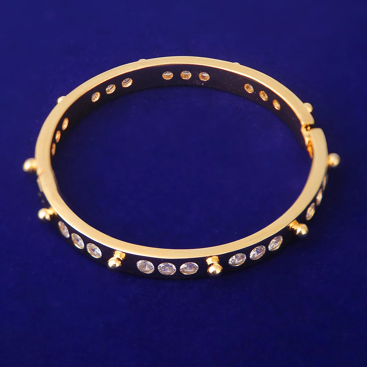 Women’s Bracelet Real Gold Plated Hip Hop Jewelry